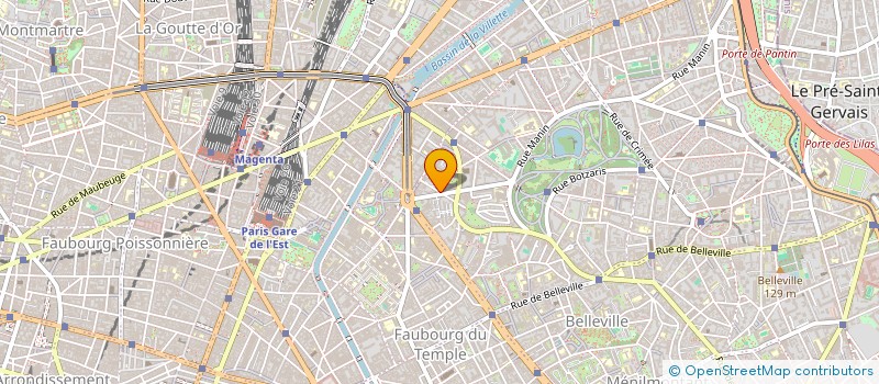 localisation de l'entreprise MADAME VALENTINA BRAVO  PARIS