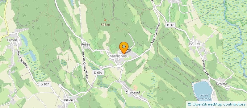 localisation de l'entreprise MADAME VALENTINA BUCCI  ARBOYS EN BUGEY