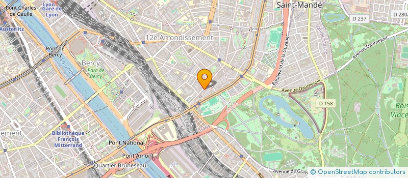 localisation de l'entreprise MADAME VALENTINA CASADEI  PARIS