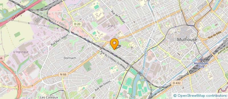 localisation de l'entreprise MADAME VALENTINA CAVA  MULHOUSE