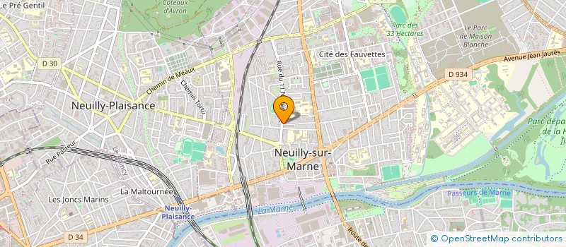 localisation de l'entreprise MADAME VALENTINA CHICU à NEUILLY SUR MARNE
