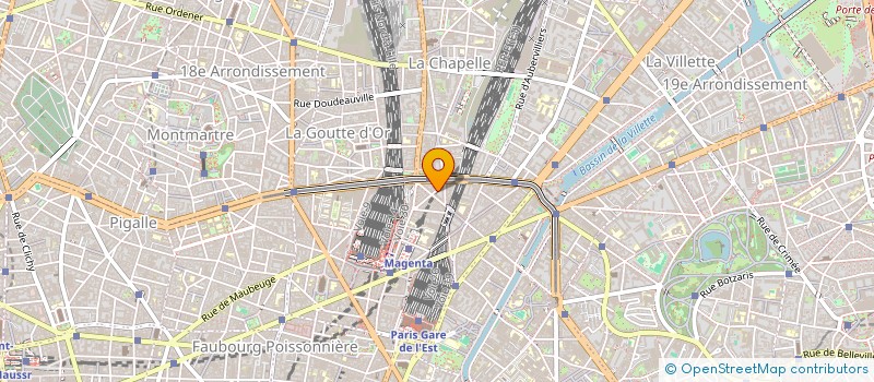 localisation de l'entreprise MADAME VALENTINA CHTCHETININA  PARIS