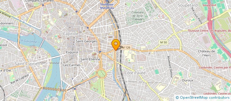 localisation de l'entreprise MADAME VALENTINA CURRIERI à TOULOUSE