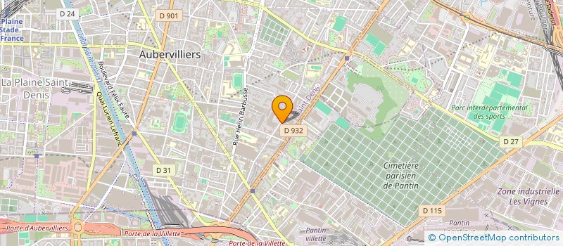 localisation de l'entreprise MADAME VALENTINA DOLGAN à AUBERVILLIERS