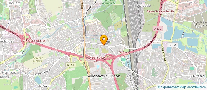 localisation de l'entreprise MADAME VALENTINA DROMMI  VILLENAVE-D'ORNON