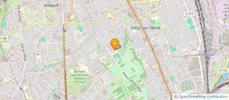 localisation de l'entreprise MADAME VALENTINA FENGA à VITRY-SUR-SEINE