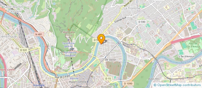 localisation de l'entreprise MADAME VALENTINA FERRARI  GRENOBLE