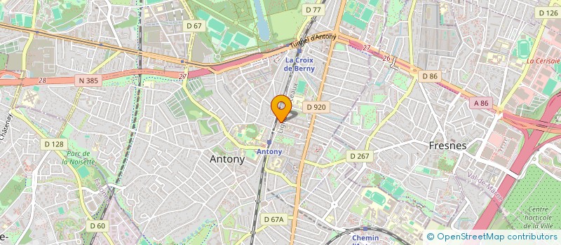 localisation de l'entreprise MADAME VALENTINA FLOREA  ANTONY