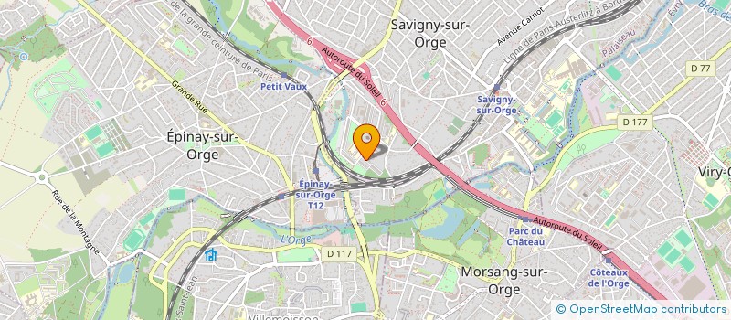 localisation de l'entreprise MADAME VALENTINA HERNANDEZ LOAIZA à SAVIGNY-SUR-ORGE
