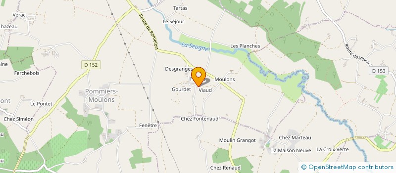 localisation de l'entreprise MADAME VALENTINA HOYOS ARISTIZABAL  POMMIERS-MOULONS