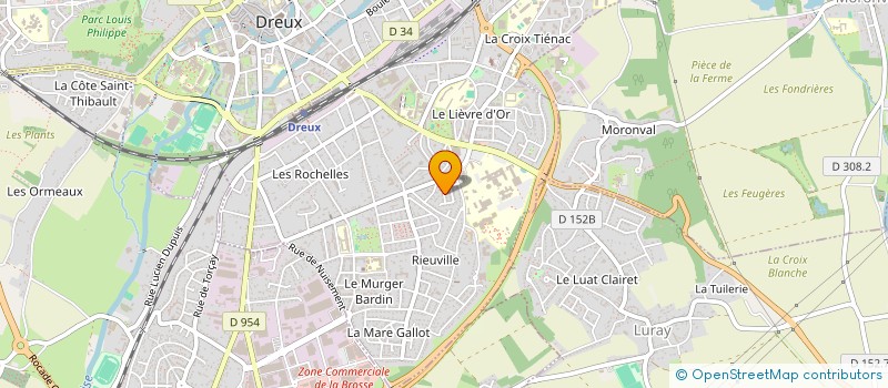 localisation de l'entreprise MADAME VALENTINA IOUZVITSKOVA à DREUX