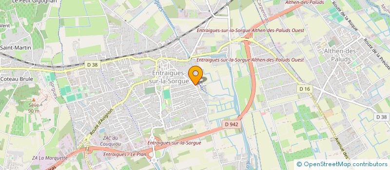 localisation de l'entreprise MADAME VALENTINA JOVICIC à ENTRAIGUES-SUR-LA-SORGUE