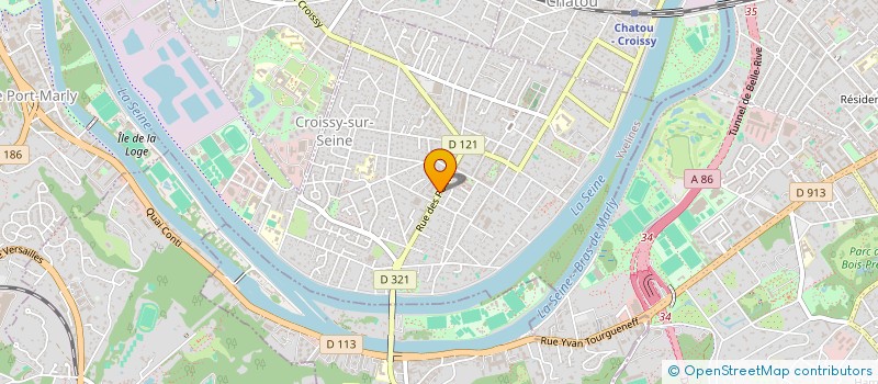 localisation de l'entreprise MADAME VALENTINA LAROSA à CROISSY-SUR-SEINE