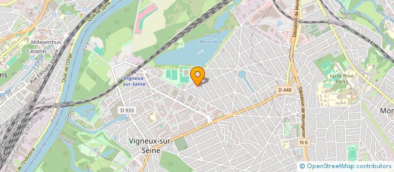 localisation de l'entreprise MADAME VALENTINA LEPORDA à VIGNEUX-SUR-SEINE