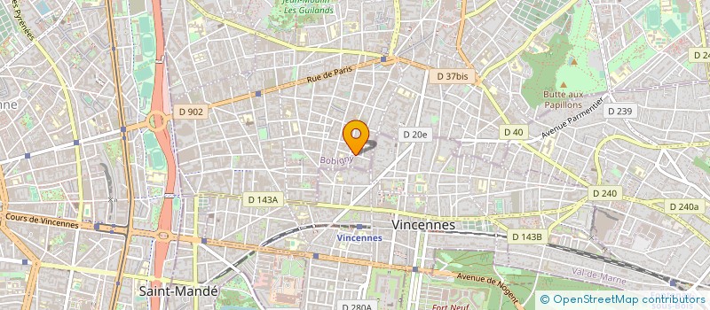 localisation de l'entreprise MADAME VALENTINA MACCARINELLI à MONTREUIL