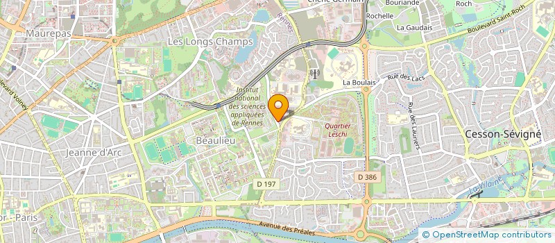 localisation de l'entreprise MADAME VALENTINA MARTINEZ CORTES à RENNES