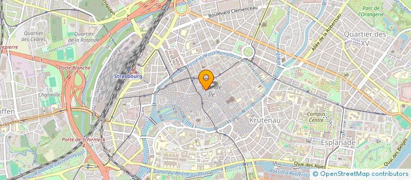 localisation de l'entreprise MADAME VALENTINA MEIER à STRASBOURG