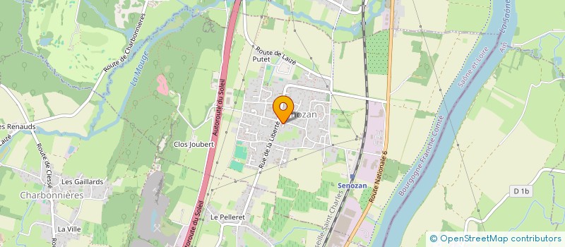 localisation de l'entreprise MADAME VALENTINA NELVA  SENOZAN