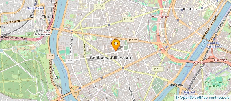 localisation de l'entreprise MADAME VALENTINA PASQUALI à BOULOGNE-BILLANCOURT