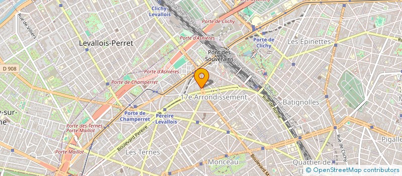 localisation de l'entreprise MADAME VALENTINA PIRAS  PARIS