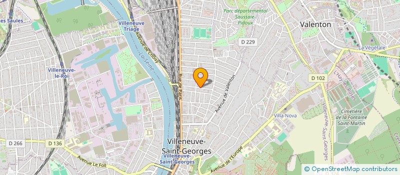 localisation de l'entreprise MADAME VALENTINA SOLOMON à VILLENEUVE-SAINT-GEORGES