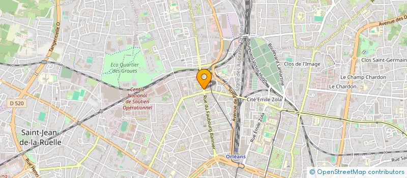 localisation de l'entreprise MADAME VALENTINA STROIA à ORLEANS