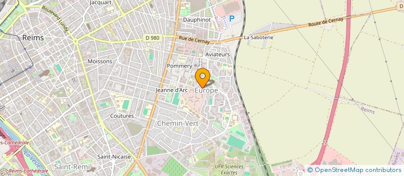 localisation de l'entreprise MADAME VALENTINA TCHOURKINA  REIMS