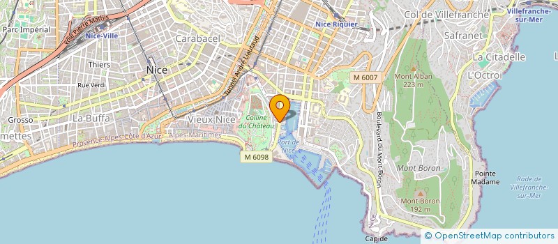 localisation de l'entreprise MADAME VALENTINA TIHONOVA  NICE