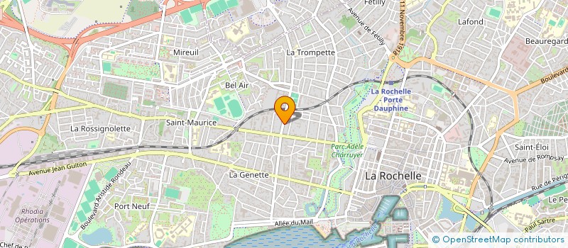 localisation de l'entreprise MADAME VALENTINA VARCUT  LA ROCHELLE