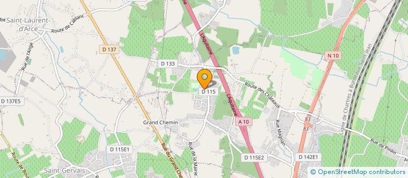 localisation de l'entreprise MADAME VALENTINA VASILOS  VIRSAC