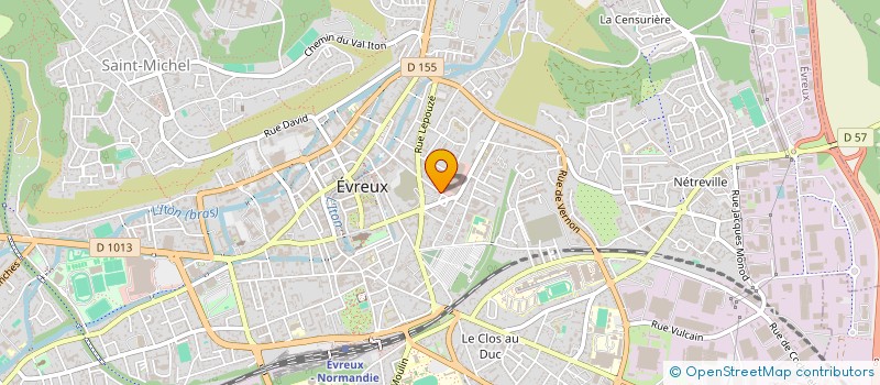 localisation de l'entreprise MADAME VALENTINA YANG à EVREUX