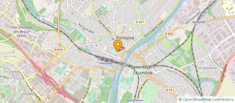 localisation de l'entreprise MADAME VALENTINE ADELE SCHILTE  PONTOISE