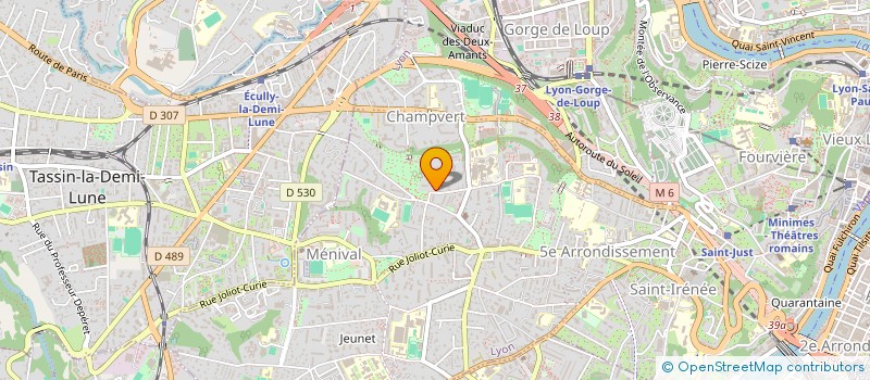 localisation de l'entreprise MADAME VALENTINE ALLEGRE à LYON