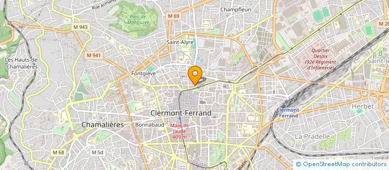 localisation de l'entreprise MADAME VALENTINE ANTOINE  CLERMONT-FERRAND