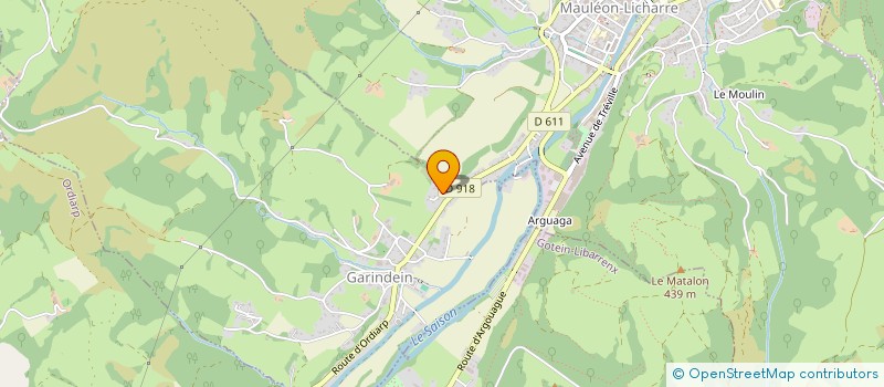 localisation de l'entreprise MADAME VALENTINE ASCONE  GARINDEIN