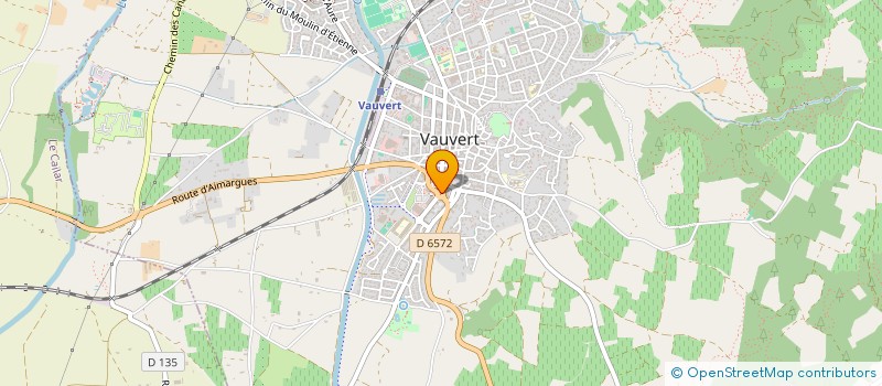 localisation de l'entreprise MADAME VALENTINE ASTRUC  VAUVERT