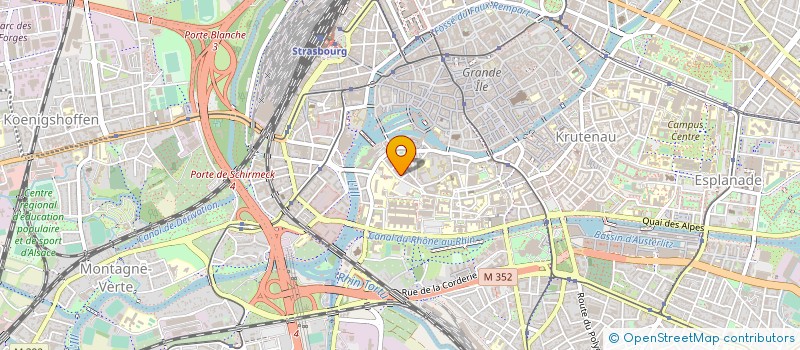 localisation de l'entreprise MADAME VALENTINE AUBRY à STRASBOURG