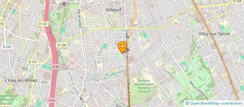 localisation de l'entreprise MADAME VALENTINE BAUCHOT à VILLEJUIF