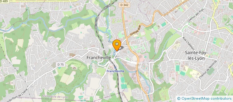 localisation de l'entreprise MADAME VALENTINE BISSUEL  FRANCHEVILLE