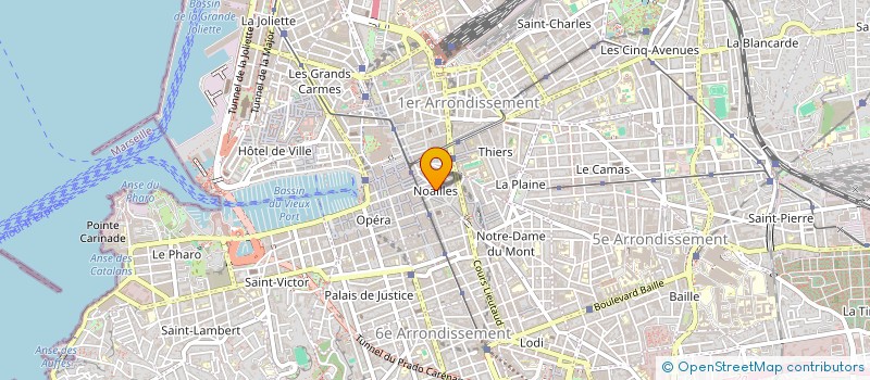 localisation de l'entreprise MADAME VALENTINE BORTOT à MARSEILLE