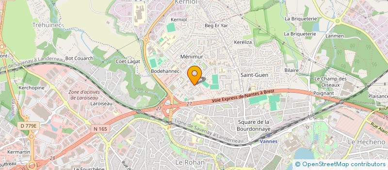 localisation de l'entreprise MADAME VALENTINE BOULESTEIX à VANNES