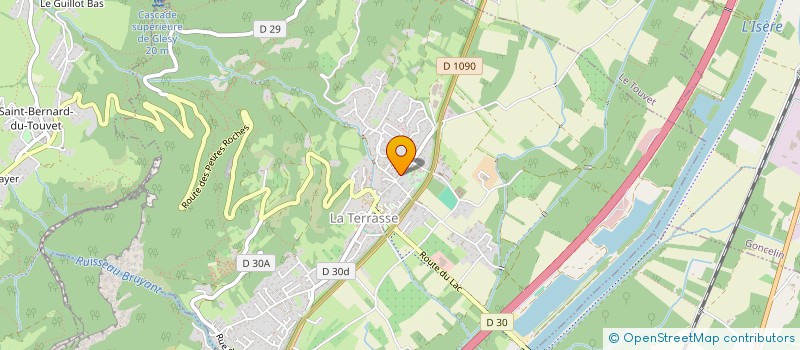 localisation de l'entreprise MADAME VALENTINE BOYD  LA TERRASSE