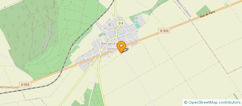 localisation de l'entreprise MADAME VALENTINE BRANELLEC  BERGERES-LES-VERTUS