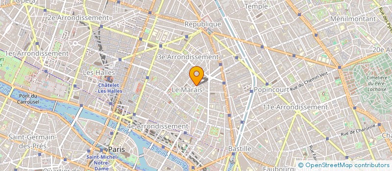 localisation de l'entreprise MADAME VALENTINE BREMOND à PARIS