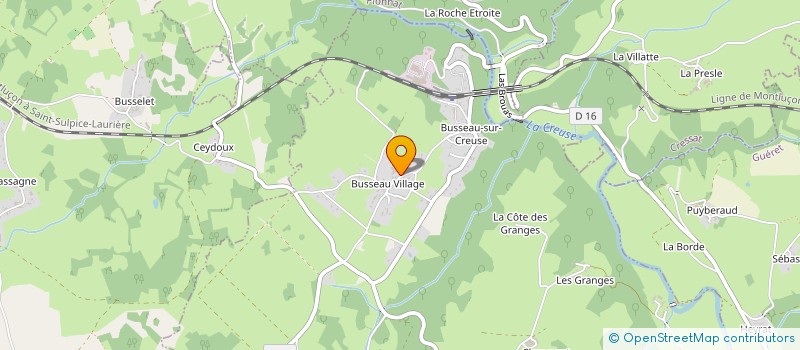 localisation de l'entreprise MADAME VALENTINE BULTEL à AHUN