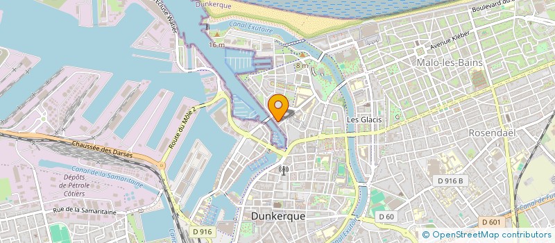 localisation de l'entreprise MADAME VALENTINE BUYCK à DUNKERQUE