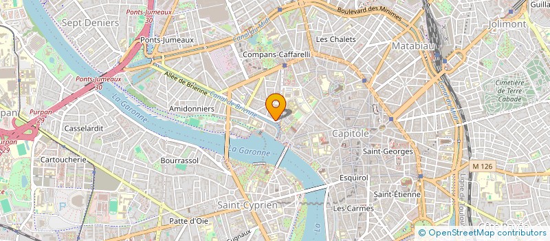 localisation de l'entreprise MADAME VALENTINE CARTON  TOULOUSE