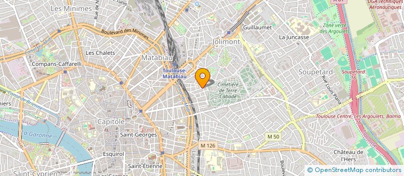 localisation de l'entreprise MADAME VALENTINE CHAIX à TOULOUSE