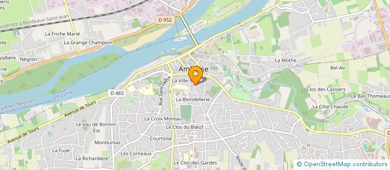 localisation de l'entreprise MADAME VALENTINE CHAMART  NAZELLES-NEGRON