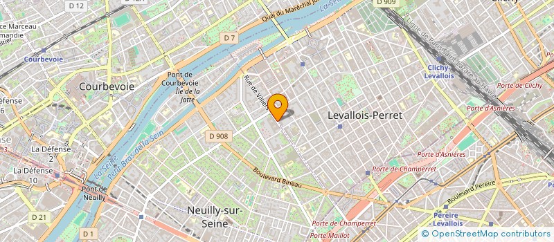 localisation de l'entreprise MADAME VALENTINE CHANTAGREL à NEUILLY-SUR-SEINE